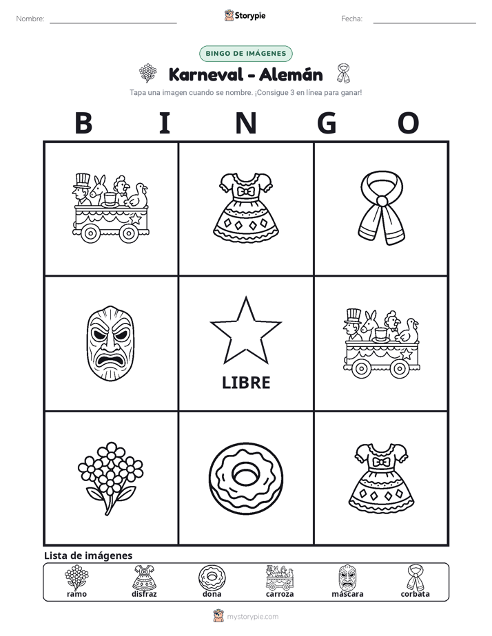 Bingo de Imágenes