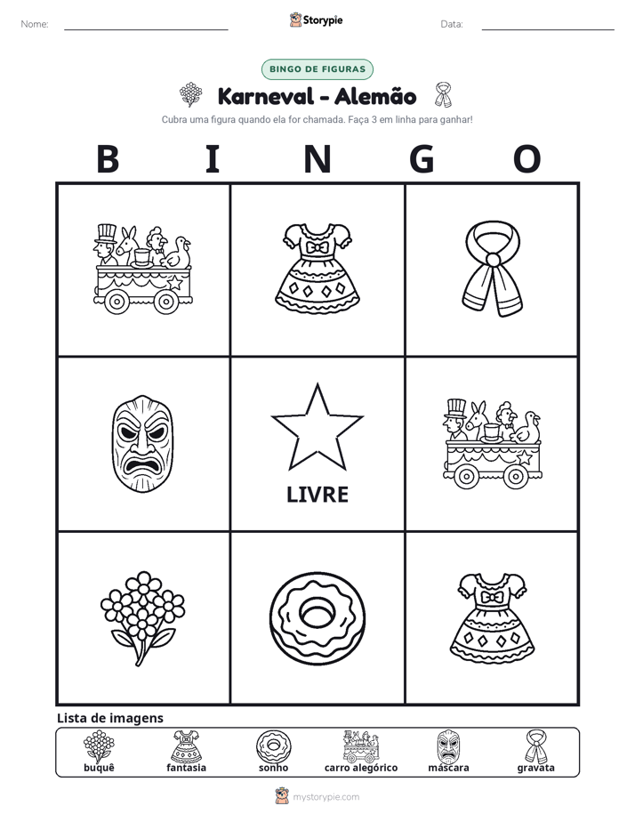 Bingo de Imagens
