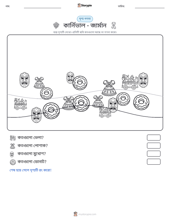 গণনা দৃশ্য