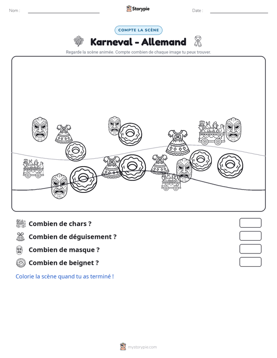 Scène de Comptage