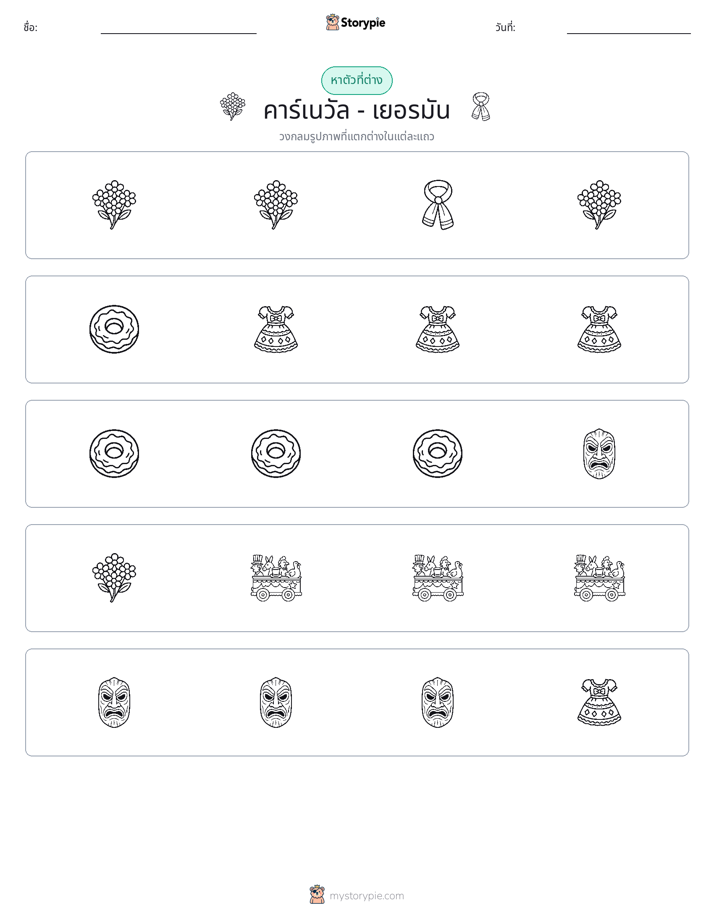 ตัวที่แตกต่าง