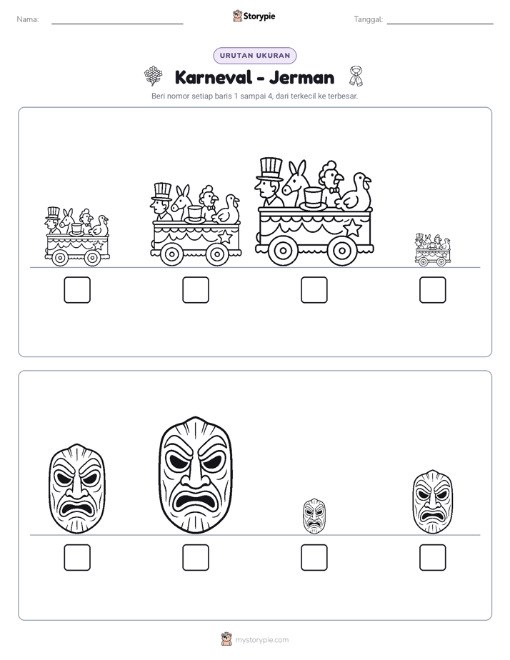 Urutan Ukuran