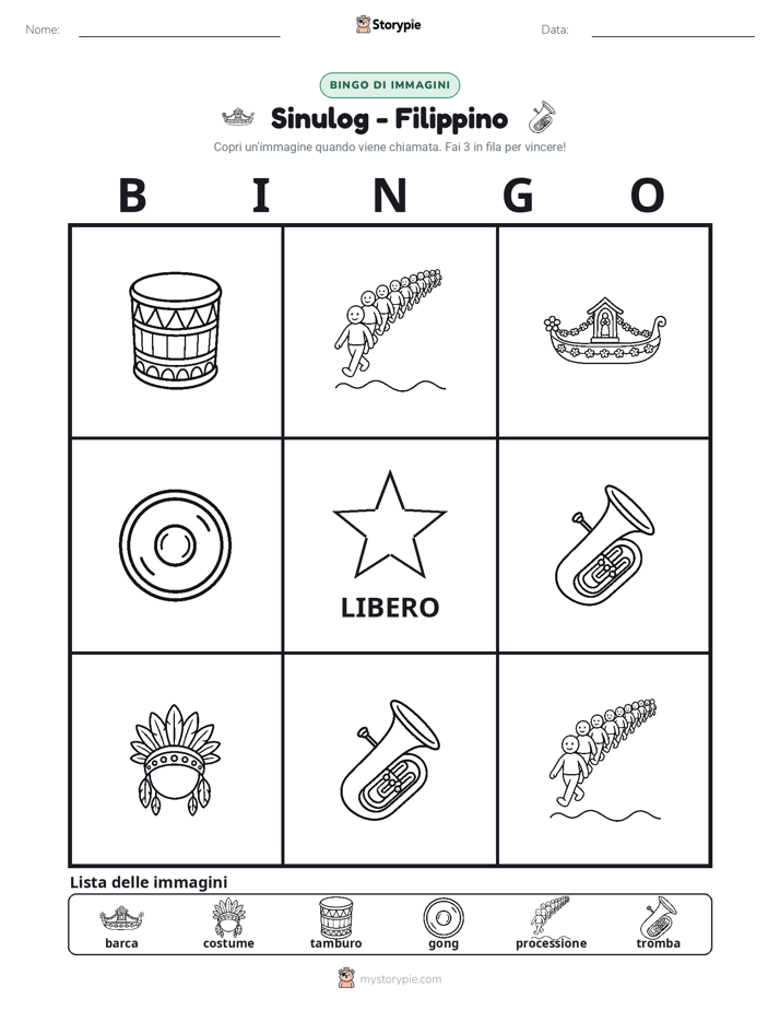 Bingo delle Immagini