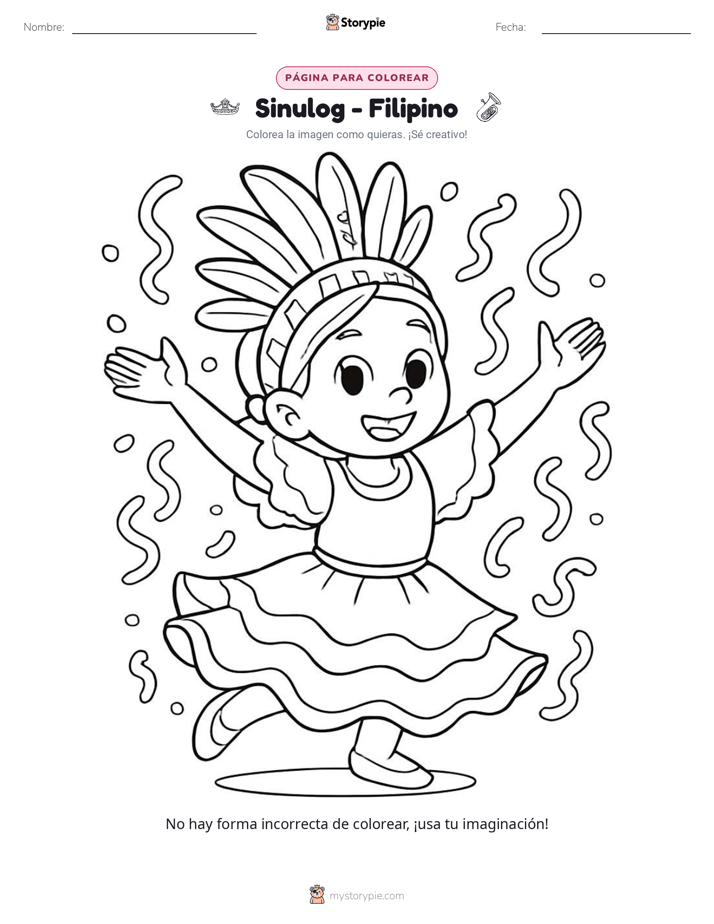 Página para Colorear