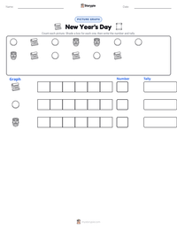 New Year's Day printable worksheet preview