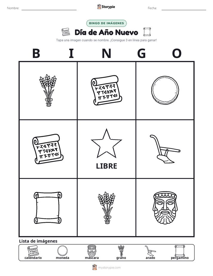 Bingo de Imágenes