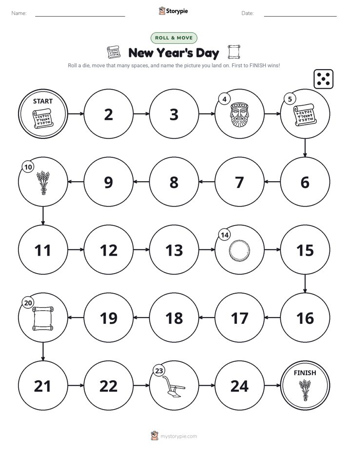 Roll & Move Game