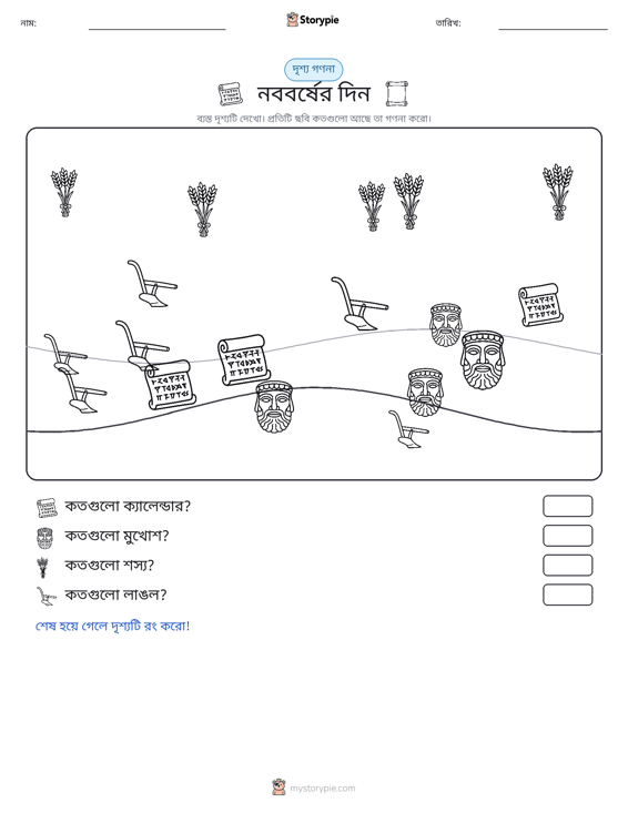 গণনা দৃশ্য