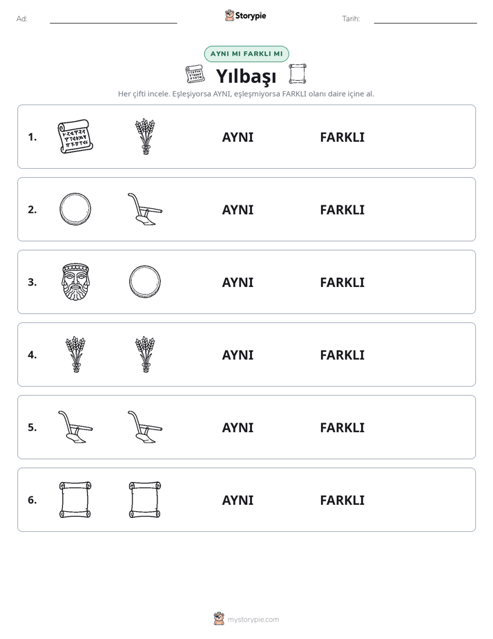 Aynı mı Farklı mı