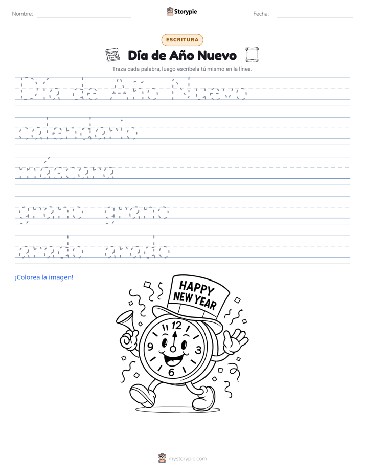 Práctica de Escritura