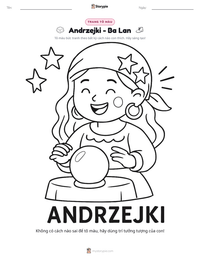 Xem trước tài liệu in sẵn Andrzejki - Ba Lan