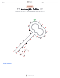 Andrzejki - Polish printable worksheet preview