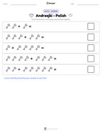 Andrzejki - Polish printable worksheet preview