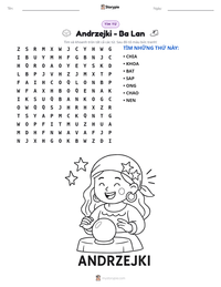 Xem trước tài liệu in sẵn Andrzejki - Ba Lan