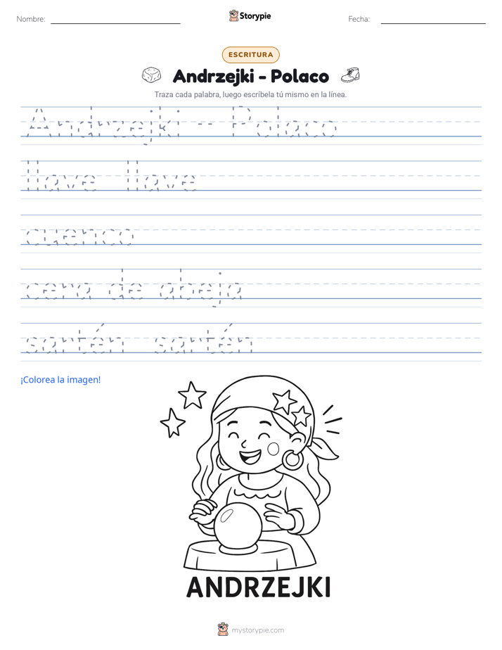 Práctica de Escritura