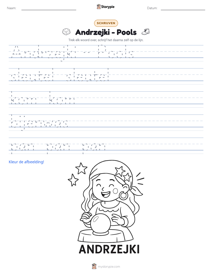 Schrijf Oefening
