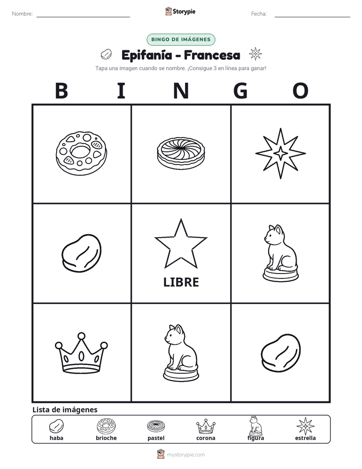 Bingo de Imágenes