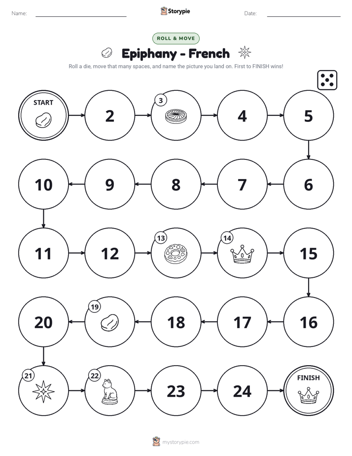 Roll & Move Game
