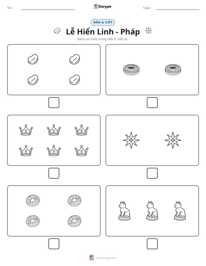 Đếm & Viết
