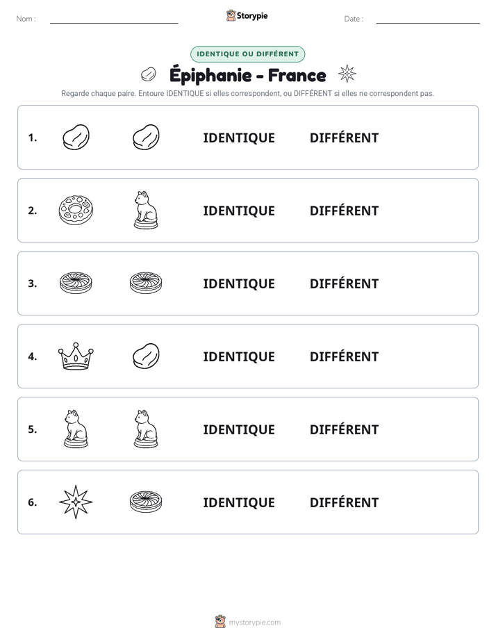 Identique ou Différent