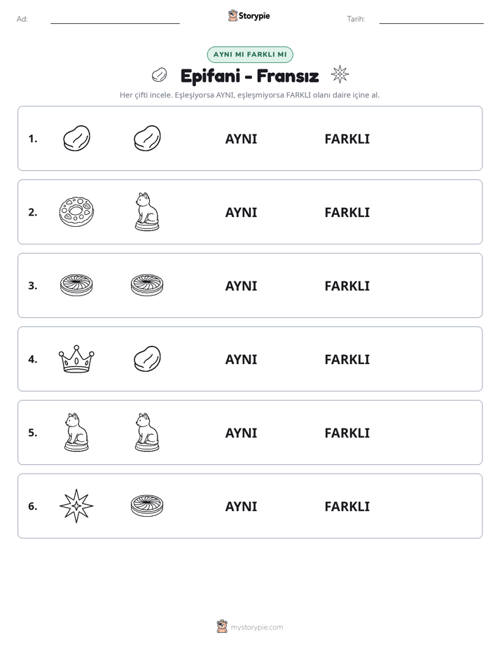 Aynı mı Farklı mı