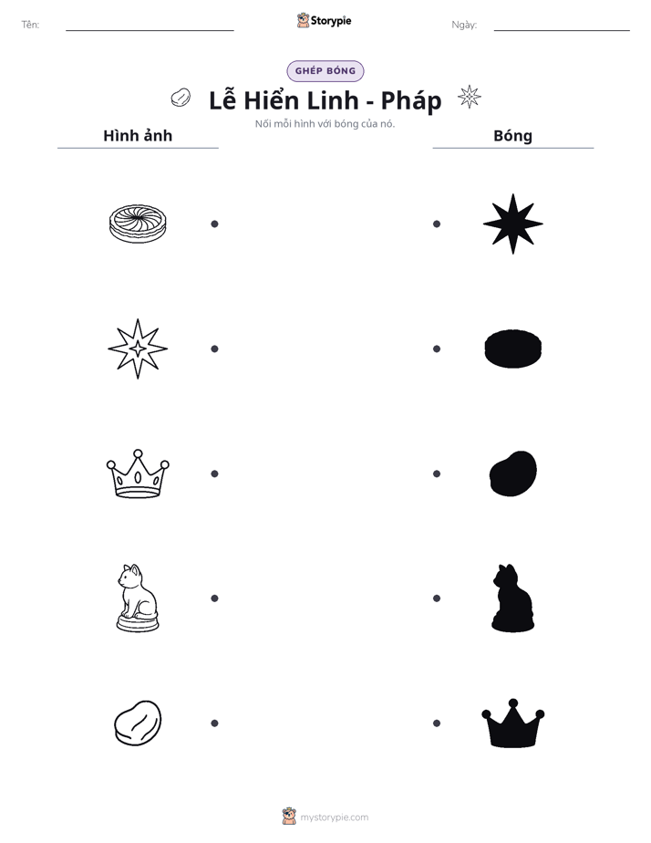 Ghép Hình Bóng
