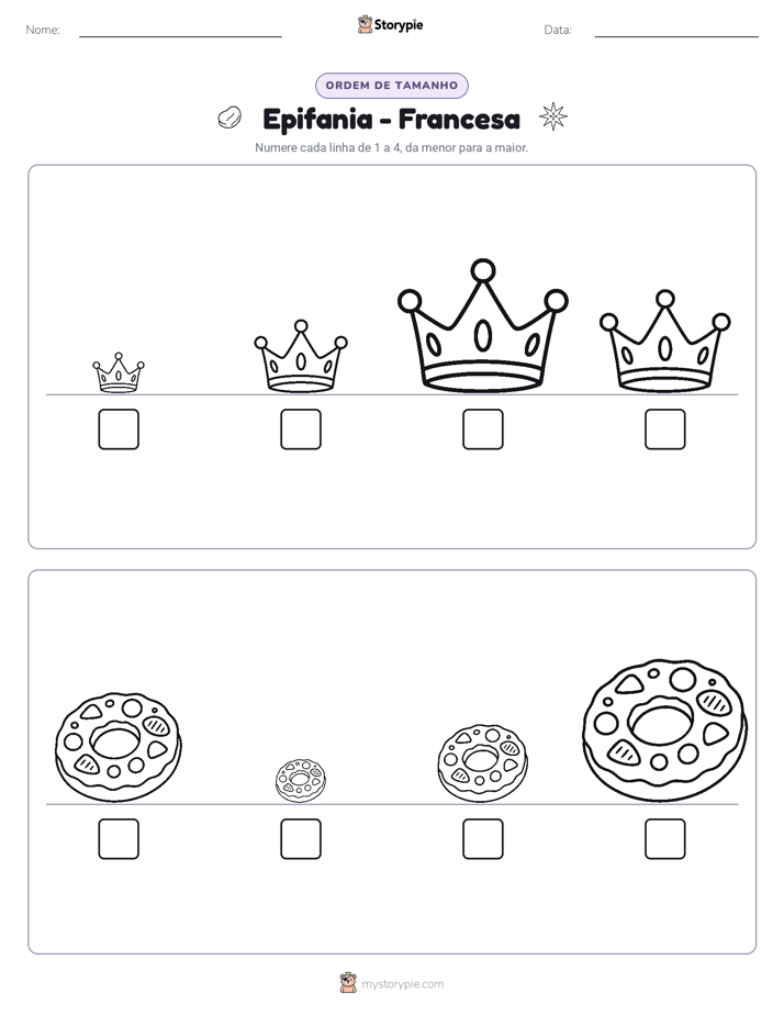 Ordem de Tamanho