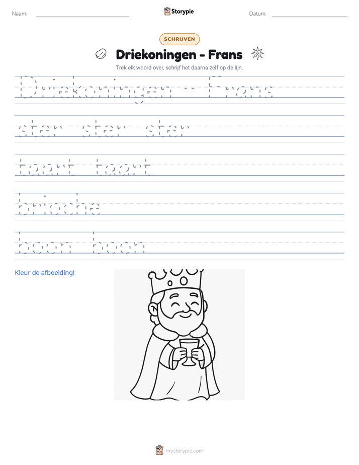 Schrijf Oefening