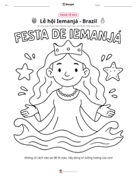 Xem trước tài liệu in sẵn Lễ hội Iemanjá - Brazil