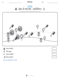 ફેસ્ટા ડી ઇમાન્જા - બ્રાઝિલિયન છાપી શકાય તેવી કાર્યપત્રક પૂર્વદર્શન