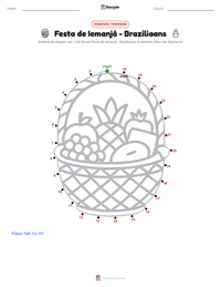 Festa de Iemanjá - Braziliaans afdrukbare werkblad voorbeeld