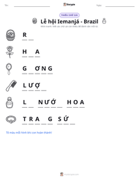 Xem trước tài liệu in sẵn Lễ hội Iemanjá - Brazil