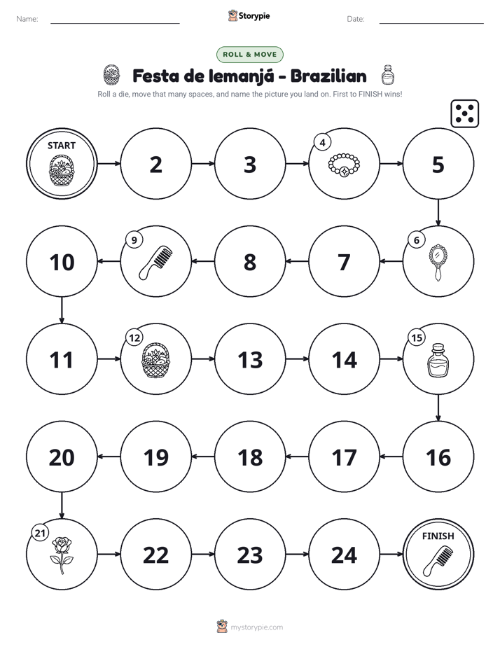 Roll & Move Game