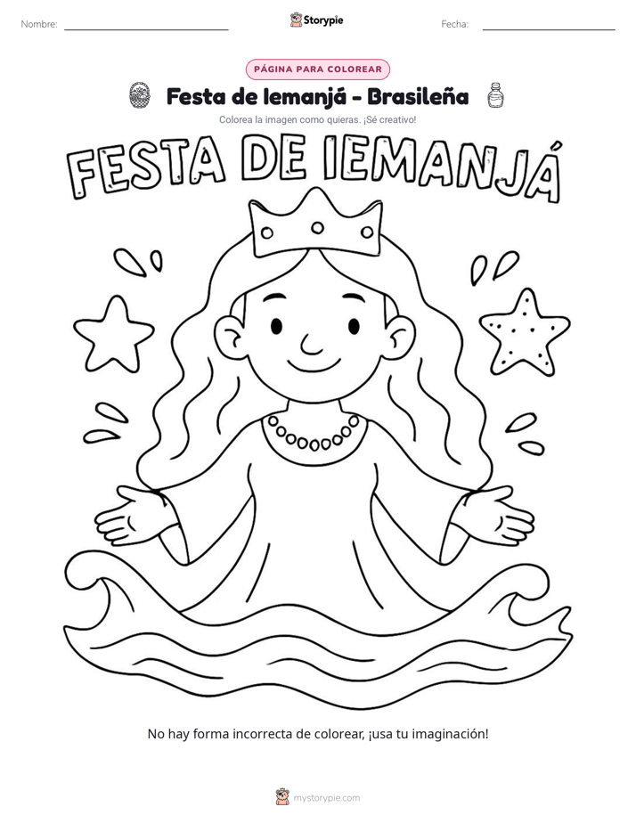 Página para Colorear