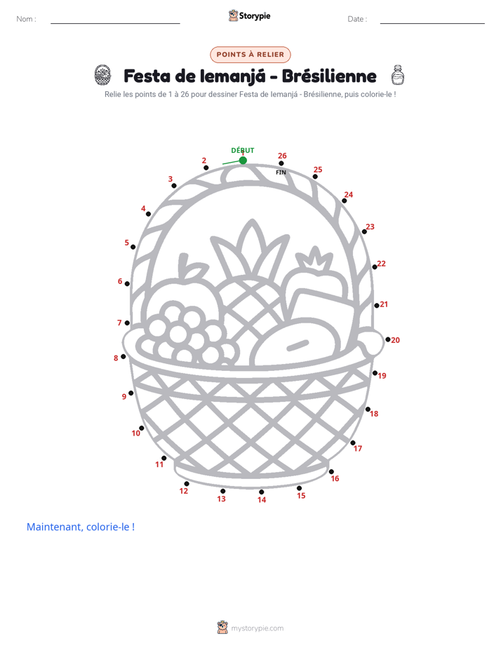 Relie les points