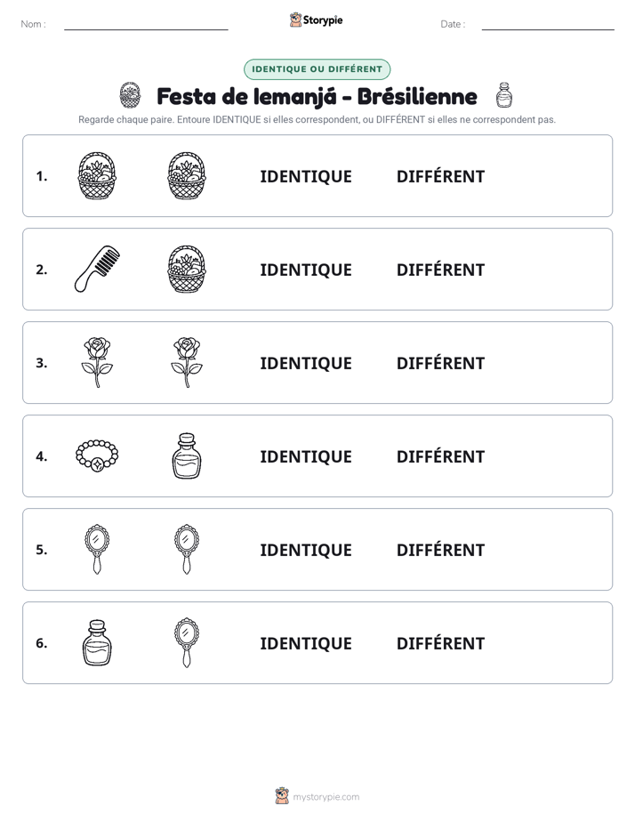 Identique ou Différent
