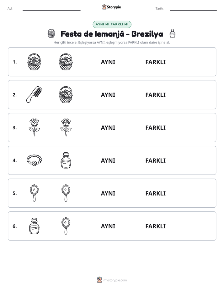 Aynı mı Farklı mı