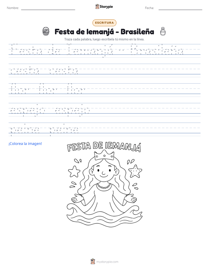 Práctica de Escritura
