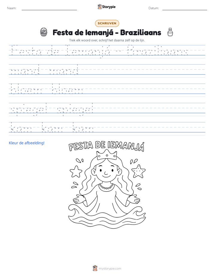 Schrijf Oefening