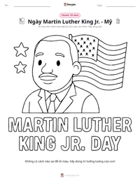 Xem trước tài liệu in sẵn Ngày Martin Luther King Jr. - Mỹ