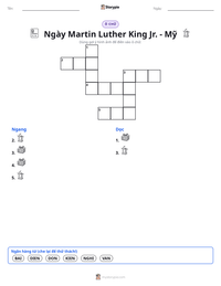 Xem trước tài liệu in sẵn Ngày Martin Luther King Jr. - Mỹ