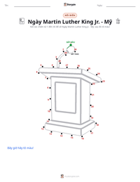 Xem trước tài liệu in sẵn Ngày Martin Luther King Jr. - Mỹ