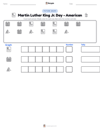 Martin Luther King Jr. Day - American printable worksheet preview