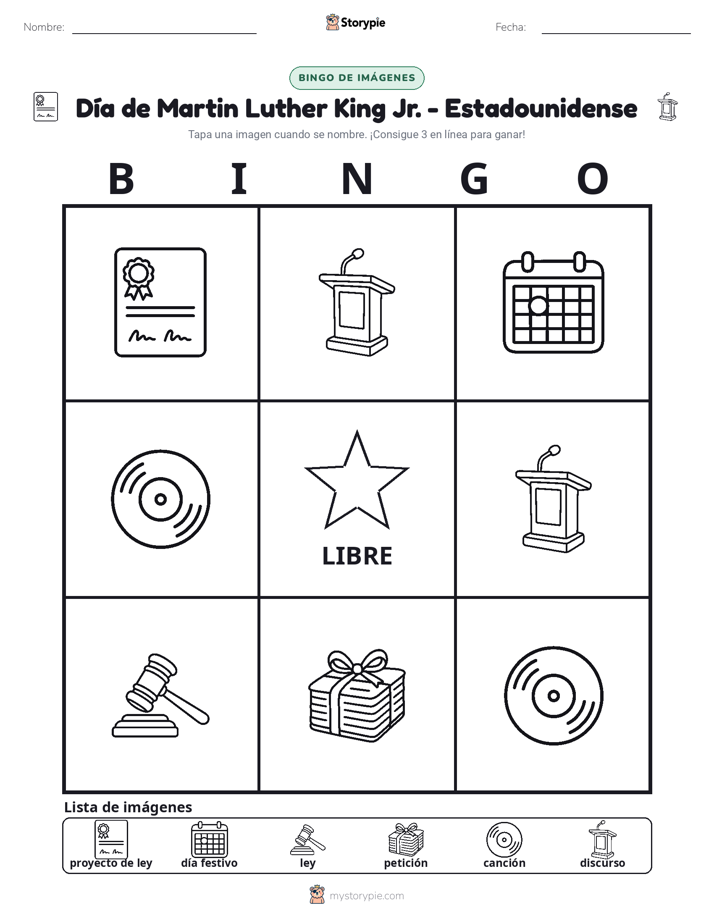 Bingo de Imágenes