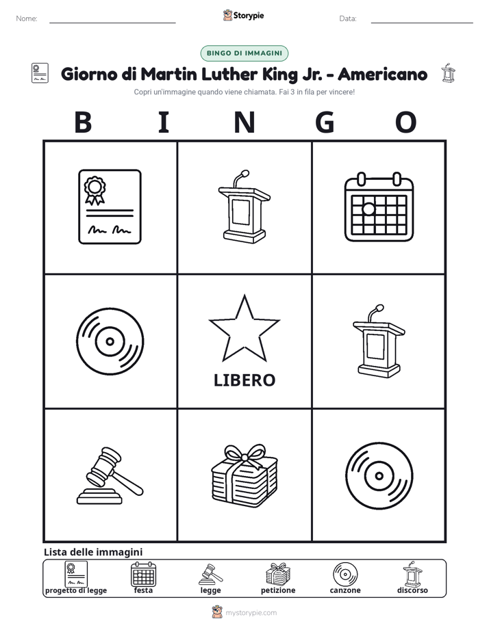 Bingo delle Immagini