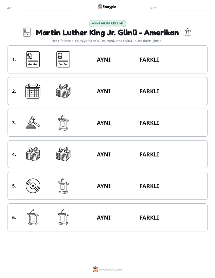 Aynı mı Farklı mı