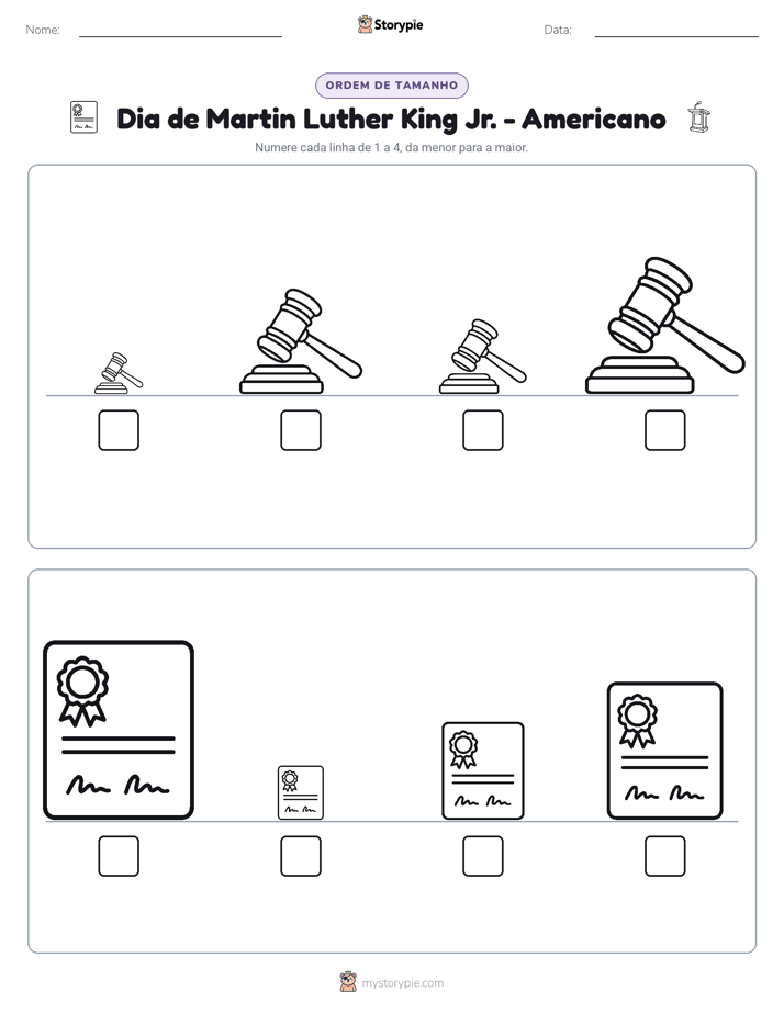 Ordem de Tamanho