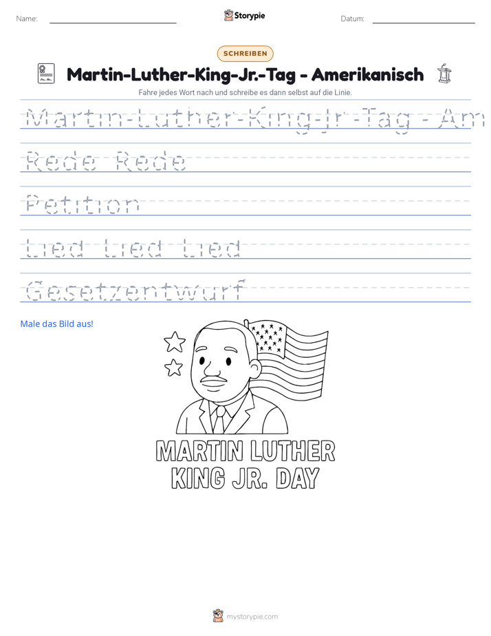 Schreibübung