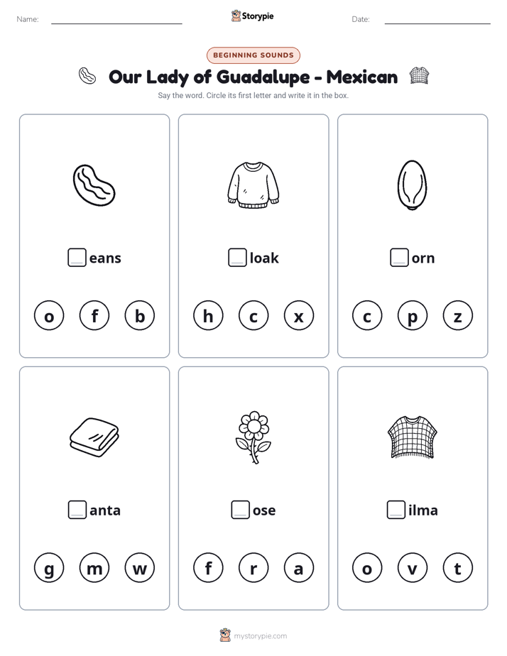 Beginning Sounds