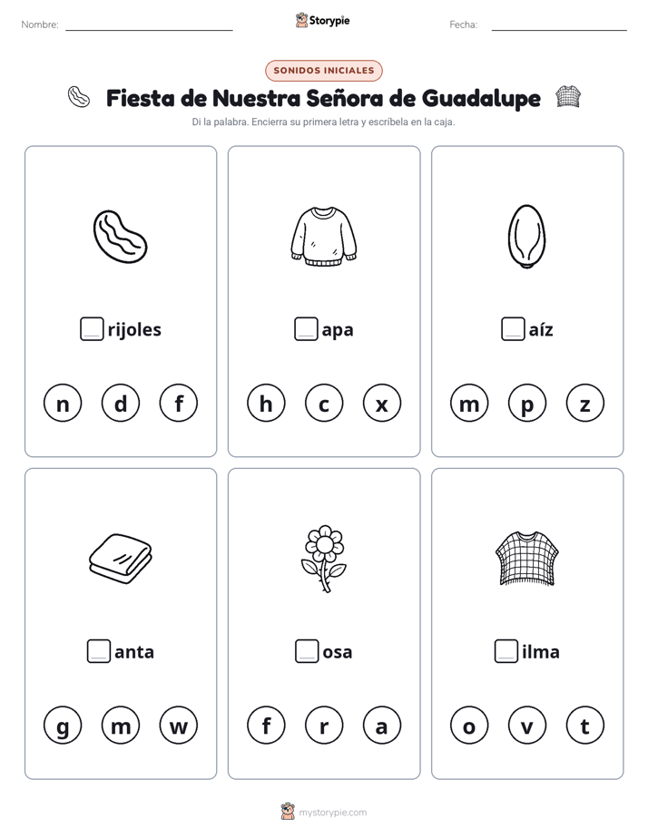 Sonidos Iniciales